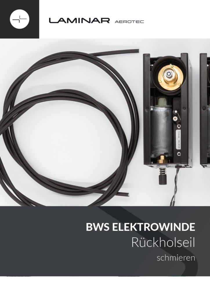 BWS Elektrowinde: Rückholseil schmieren