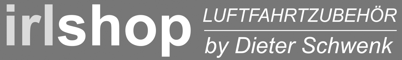 Logo irlshop - Luftfahrtzubehör by Dieter Schwenk