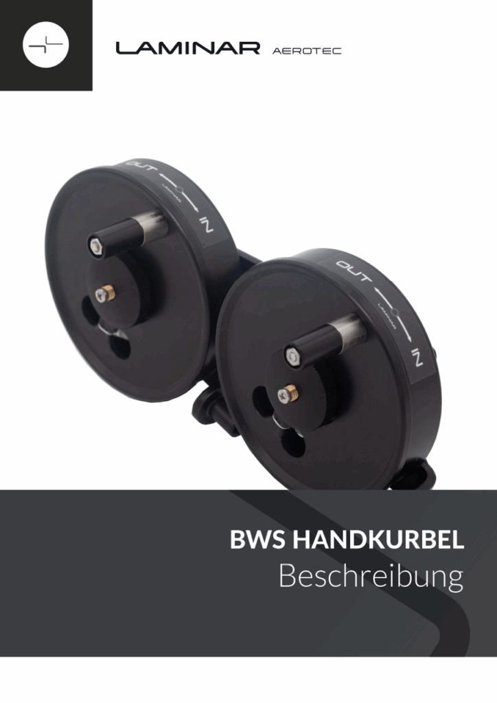 BWS Handkurbel | Manual Laminar Aerotec